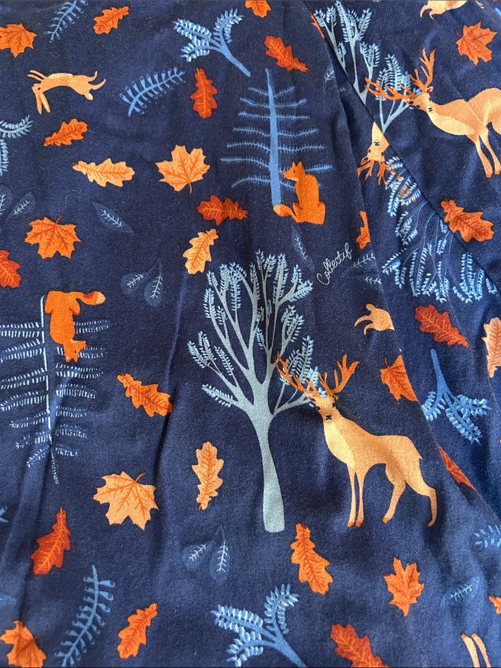 Collectif size sm uk10 woodland dress. Used great condition. Dog friendly home. - Picture 2 of 6